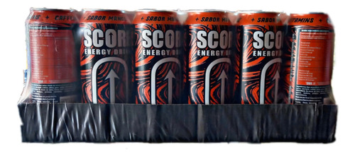 Pack Por 24 Unds Energetica Score Mango 500 Ml