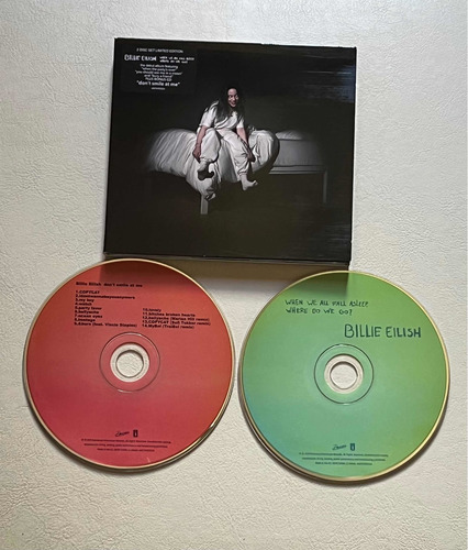 Billie Eilish When We All Fall Asleep Where Do We Go? Cds (Usado)