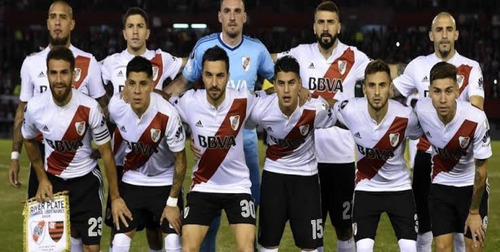 Raríssima Camisa River Plate - Home - Scocco - Mangas Longas