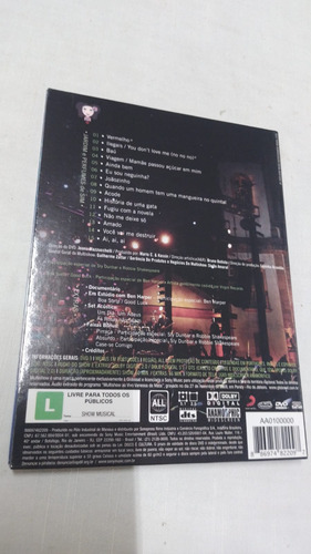 Dvd Multishow Ao Vivo - Vanessa Da Mata ( 20422 ) (Usado)