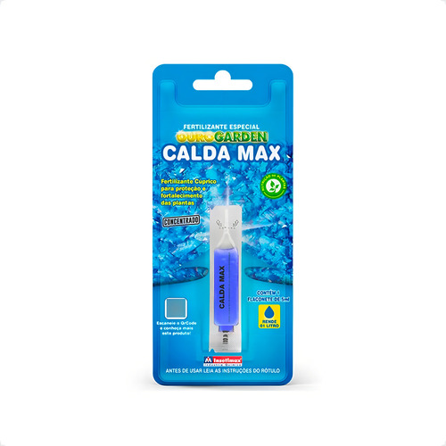 3 Calda Max Ouro Gardem Fertilizante Orgânico Monodose - 5ml