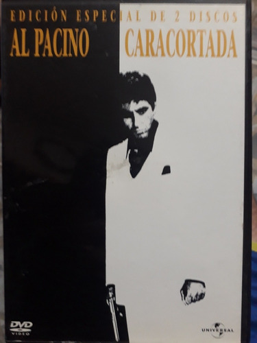 Caracortada Edicion 2 Discos Dvd Originales