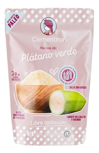 Harina Sin Gluten De Plátano Verde