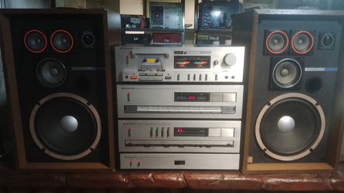 Audio Kendwood 4 Modulos Mas Parlantes Impecable Año 1980