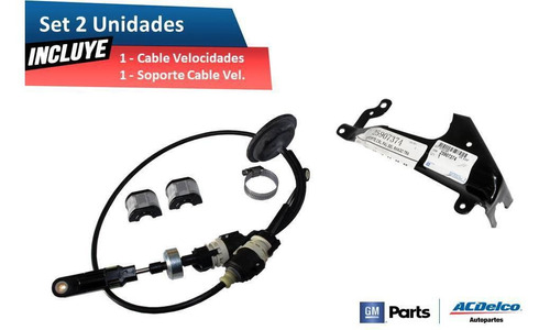 Cable Selector Velocidades Y Soporte Malibu 3.5 2005 (2pzs)