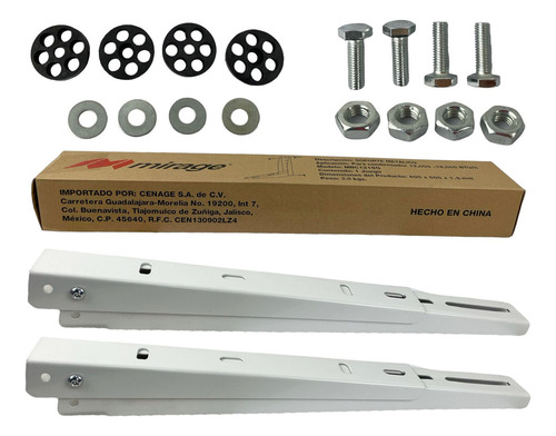 Soporte Metalico Para Condensador, 1-1.5 Ton Mbc1218g