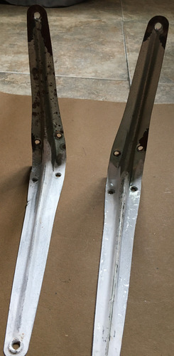 Pie De Amigo Metalico O Base En L 20 X 15 (Usado)