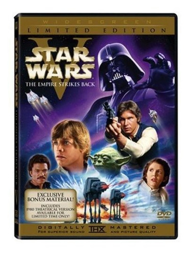 Dvd De Película Star Wars Episode V Empire Strikes Back,