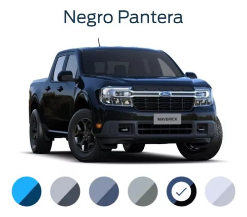Color De Retoque Ford Negro Pantera Maverick Kuga Territory