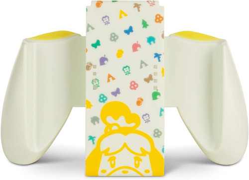 Joy-con Comfort Grip Para Nintendo Switch Animal Crossing Color Amarillo