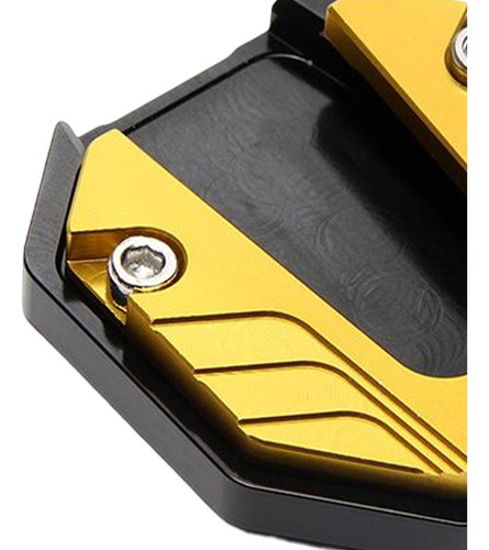 Soporte Lateral Para Motocicleta, Accesorio Universal Dorado