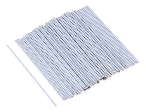 N 100 Piezas 100 Mm X 2 Mm Eje De Barra De Barra Redonda De