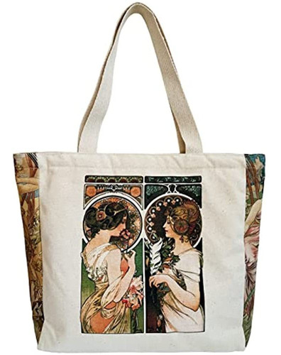 ~? Haohakka Canvas Tote Bag Estética Vintage, Cute Graphic T