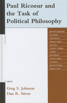 Libro Paul Ricoeur And The Task Of Political Philosophy -...