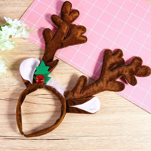 A. Diadema De Reno Navideño Para Niños, 1 Unidad