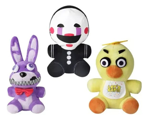 Juego De Muñecos De Peluche Fnaf Skull Bunny Nuevo