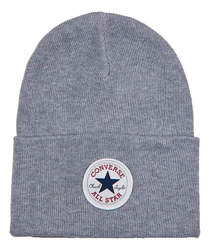 Gorro Converse Lifestyle Mujer Patch Gris Cli