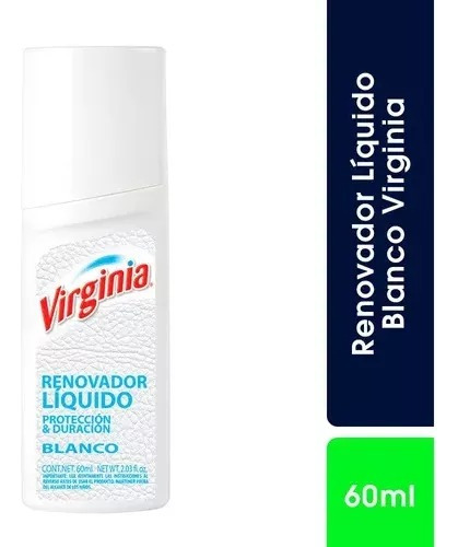 Virginia - Renovador Líquido Blanco Calzado 60ml V/a