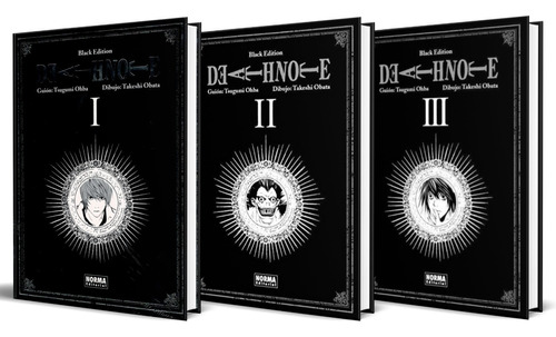 Pack Death Note Black Vol. 1-3 [ Tsugumi Ohba ] Español 