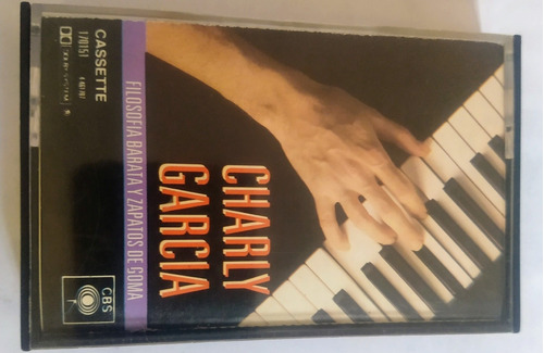 Charly García, Filosofía Barata Y Zapatos De Goma, Cassette