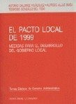 Libro Pacto Local De 1999,el