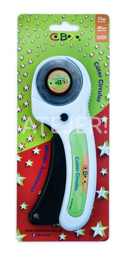 Imagen 3 de 6 de Cuter Circular Rotativo 45mm Diámetro - Cbx Profesional