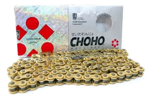 comprar Cadena Transmision Reforzada Dorada 520 X 118 Choho Mav