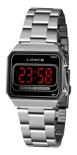Imagem 3 de 6 de Relógio Lince/orient Unissex Digital Mdm4645l Pxsx -oficial