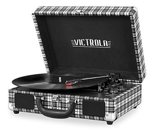 Victrola Bluetooth Veliz Tocadiscos Con Tocadiscos De 3 Velo