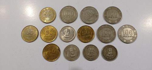 14 Monedas De La Serie Soles Y Intis Coleccionables Oferta#8
