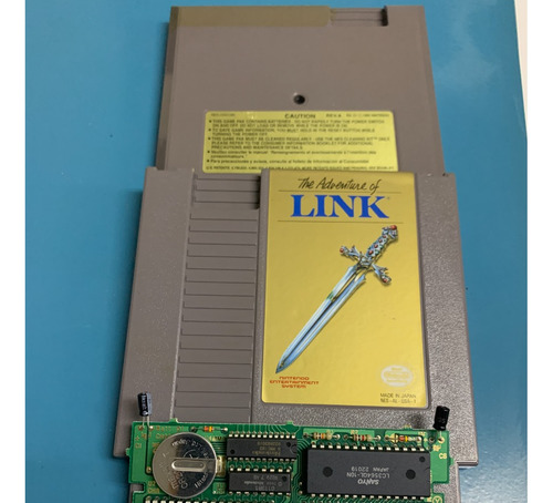 Zelda 2 Adventure Of Link Nes Jogo 100% Original Nintendo (Usado)