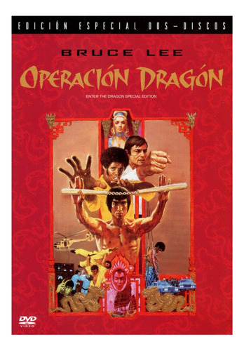Operacion Dragon Bruce Lee Artes Marciales Pelicula Dvd