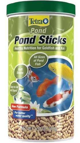 Alimento Pellet Para Peces Koi Y Goldfish  Tetrapond 1 Litro