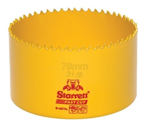 Serra Copo Fast Cut 79 Mm (3.1/8 Pol) - Fch0318-g Starrett