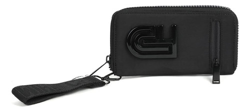 Billetera Chimola B185 Color Negro Diseño de la tela Liso