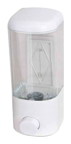 Dispensador De Jabon Liquido Alcohol Gel Shampo 500ml Blanco