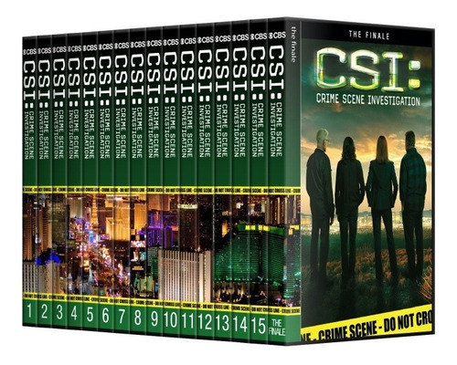 Csi Las Vegas Serie Completa Latino Dvd