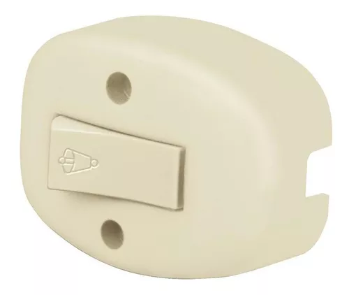 CONJUNTO ARMADO PULSADOR TIMBRE 10A 250V BLANCO LIZ