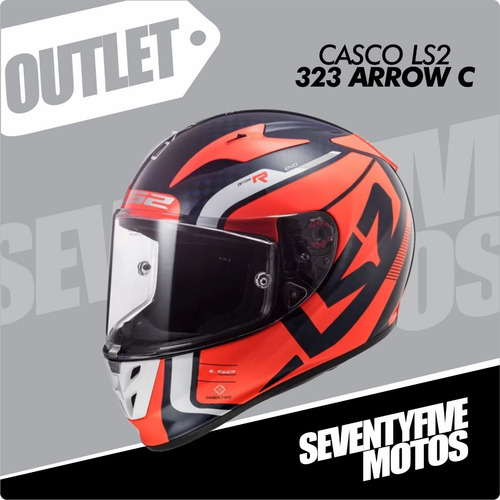Imagen 1 de 5 de Casco Ls2 323 Arrow C