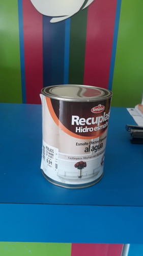 Imagen 2 de 3 de Recuplast Hidroesmalte Perlado X 1ltrs Sinteplast