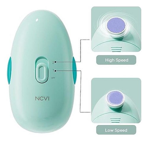 Cortauñas Eléctrico Para Bebés Lima De Uñas Para Bebés Corta