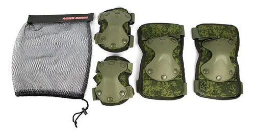 Rodillera Táctica Elbow Cs, Cinturón Militar Army Airsoft