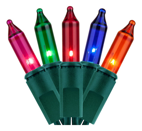 Yuletime 200 Luces De Navidad Multicolores, Paquete De 2 Heb