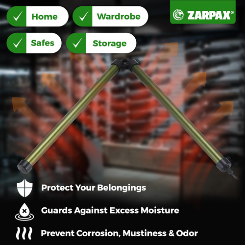 Vareta Desumidificadora Zarpax Gun Safe & Vault 81 Cm Com Su