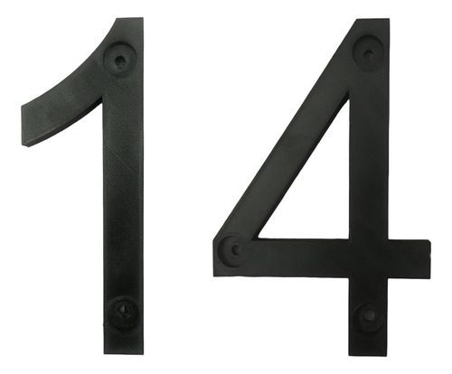 Números Para Departamentos, Mxgnb-014, Número 14, 17.7cm Alt