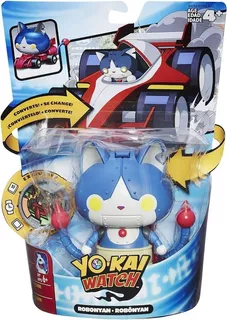 Boneco Robonyan Conversível 14cm Yo Kai Watch Hasbro