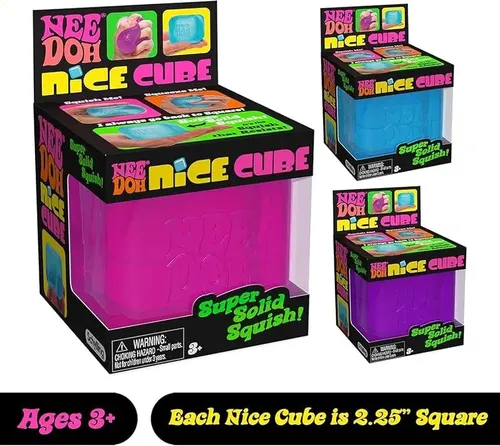 NEEDOH Nice Cube （ナイスキューブ）3個セット Needoh Nice Cube-brinquedo Sensorial Super Sólido Zq 90