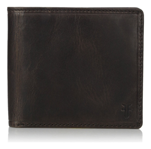 Frye Billetera Plegable Antigua Logan Para Hombre, Pizarra