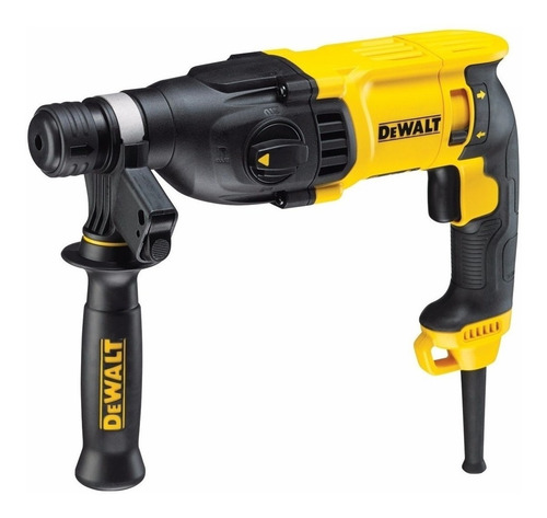 Imagen 1 de 3 de Rotomartillo electroneumático DeWalt D25133K amarillo y negro frecuencia de 50Hz con 800W de potencia 220V
