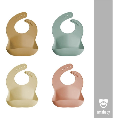 Baberos Para Bebé - Baberos De Silicona Para Bebes